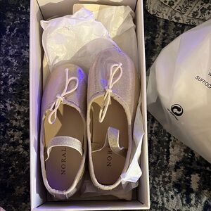Women's Cream Ballet Flats